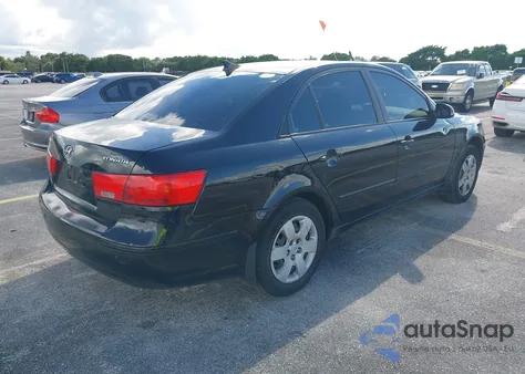 2010 Hyundai Sonata Gls из США, поврежденный, VIN 5NPET4AC9AH627880